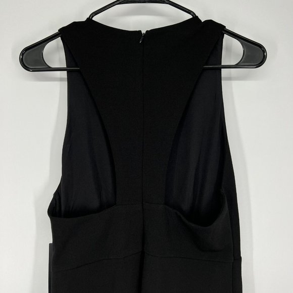 Lulus Dress Black Racerback Pleated Sleeveless Cocktail NWT - Picture 9 of 12